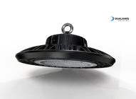 Matrice de lumière de baie d'UFO LED de 200 watts la haute DALI du matériel 1-10VDC de fonte d'aluminium/PIR Sensor