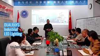 Solutions industrielles d'éclairage LED DUALRAYS