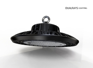 Lumière élevée imperméable de baie d'UFO LED de la fabrication IK 10 professionnels 100W 200W 240W 300W de Dualrays pour le grand entrepôt