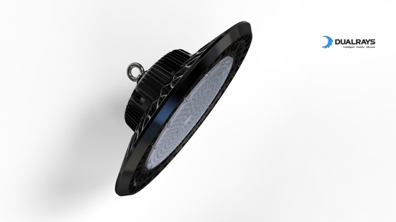 300W la haute matrice d'angle de faisceau de la lumière 60°/120° de baie d'UFO LED la fonte d'aluminium 50/60Hz