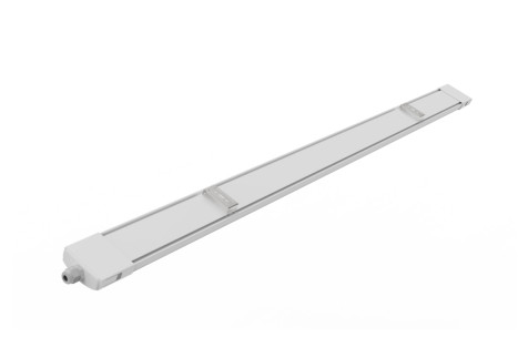 Plein logement en plastique des biens LED du tri de preuve conducteur 160LPW économiseur d'énergie de la lumière 40W 4ft