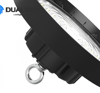Lumière élevée industrielle de baie d'UFO de SMD3030 100W 150W 200W avec mouler sous pression Al For Excellent Heat Dissipation
