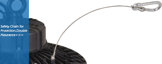5 ans de garantie d'UFO LED de baie de lumière de capteur de mouvement intégré que l'on peut brancher de radar avec 200W