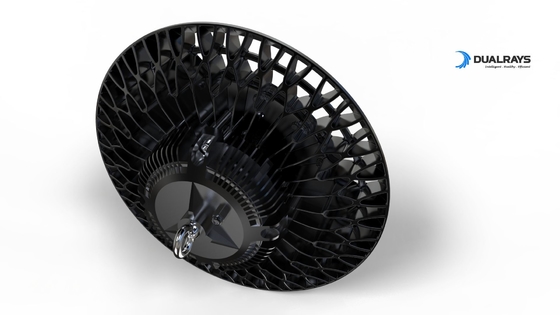 Lumière d'UFO LED d'IP65 100W LED avec 5 ans de garantie pour l'affichage de supermarché
