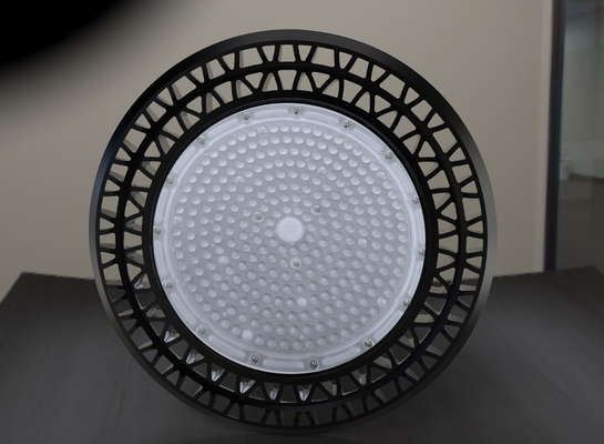 Radiateur optique de circulation d'air du niveau IK10 de preuve de choc lumineux de baie d'UFO LED de lentille d'atelier haut