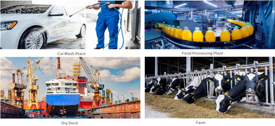 IP69K IK10 TB7 Lumière tubulaire à LED Anto-UV Ammoniac pour usine de transformation alimentaire avec changement de 3 phases