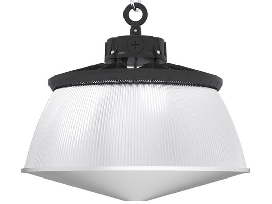 Projecteur industriel LED UFO HB2 avec interrupteur DIP et 3CCT, 100W, 150LPW, avec fonction d'urgence en option