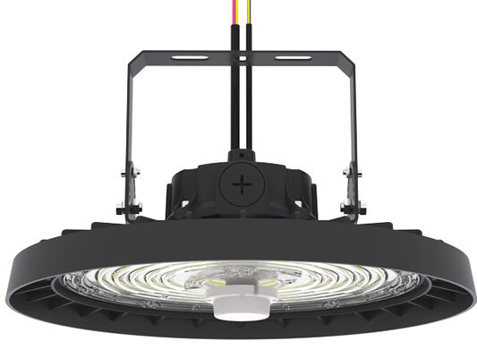 HB3H DIP Puissance commutable et 3CCT UFO LED High Bay Light 100W 150LPW avec 20W/30W @ 3 heures Fonction d'urgence optionnelle