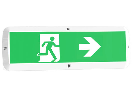 8W Bulk Head LED Porch Light avec fonction d'urgence et capteur de mouvement IP65