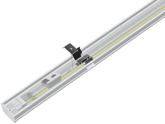 Lumière linéaire LED commutable DIP, 1436mm, 25W-75W, clic rapide, avec 160LPW, pour remplacement fluorescent T5/T8