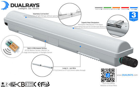 La LED folâtre les projecteurs au sol IK10 et 200w imperméable pour l'affichage au sol