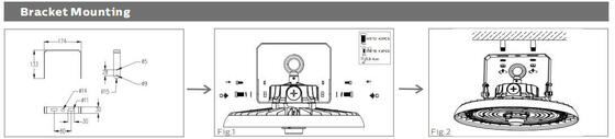 Alimentation commutable DIP HB3 et éclairage pour grande hauteur LED UFO 3CCT avec 150LPW 170LPW 190LPW Livraison en option depuis l'entrepôt européen sous 3 jours ouvrables