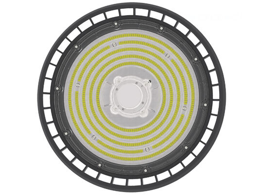 Lumière LED HB4 en aluminium IP65 la plus rentable, puissance et CCT sélectionnables pour l'industrie des entrepôts intérieurs et l'éclairage commercial