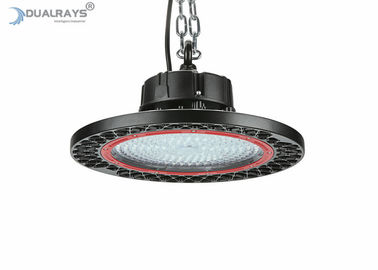 Radiateur optique de circulation d'air du niveau IK10 de preuve de choc lumineux de baie d'UFO LED de lentille d'atelier haut