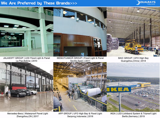 LED Highbay Light avec protection IP66 du conducteur de Meanwell et divers contrôles de capteurs pour les applications industrielles