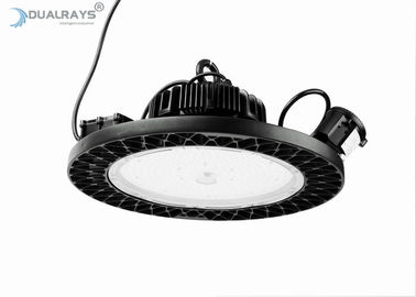 Force mécanique de lumière élevée ronde de baie de la preuve LED de choc de vente de dessus de Dualrays 200W HB5 bonne pour l'entrepôt
