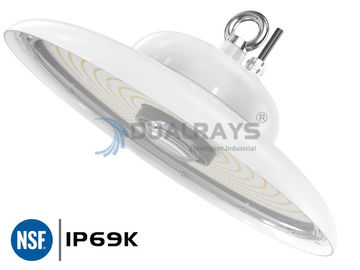 Haut supermarché d'usine de nourriture de la lumière IP69K IK10 150W 140LPW de baie d'UFO