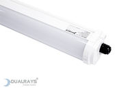 Pleine tri lampe de logement en plastique 4ft 160LPW IP65 de preuve de LED pour la longue durée se garante d'entrepôt