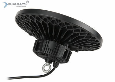 Force mécanique de lumière élevée ronde de baie de la preuve LED de choc de vente de dessus de Dualrays 200W HB5 bonne pour l'entrepôt