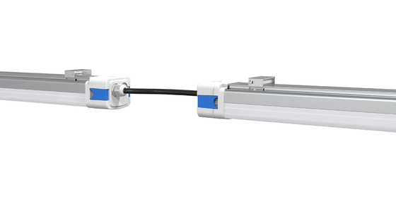 IK08 tri PC imperméable d'Al de la lumière 40W IP66 5ft de la preuve LED pour l'entrepôt d'ateliers