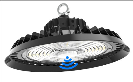 150W IP65 21000lm moule sous pression la lumière élevée 140LPW de baie d'UFO LED avec la lumière du jour ou le capteur de mouvement pour des lumières d'Industrial&amp;commercial