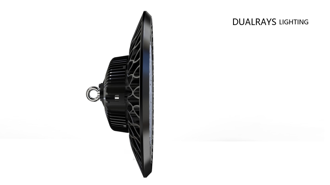 IP65 la lumière élevée de baie d'UFO LED meurent contrôle d'Intellgent de fonte d'aluminium avec la marque de l'ÂNE TUV D de CB de la CE