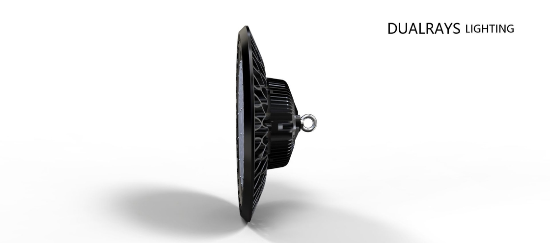 la boucle 240W accrochant la haute matrice de contrôle d'Intellgent de lumière de baie d'UFO LED la fonte d'aluminium avec la garantie 5 libre