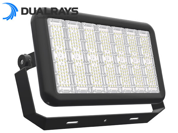 Projecteur sportif LED modulaire 500W avec contrôle sans fil Zigbee et indice de protection IP66 pour les sports en extérieur