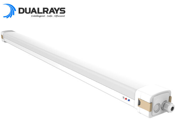 Lampe LED résistante à l'humidité 4 pieds 42 W avec commutation 3CCT et 160 LPW avec conception de câble connectable pour des connexions puissantes et résistantes