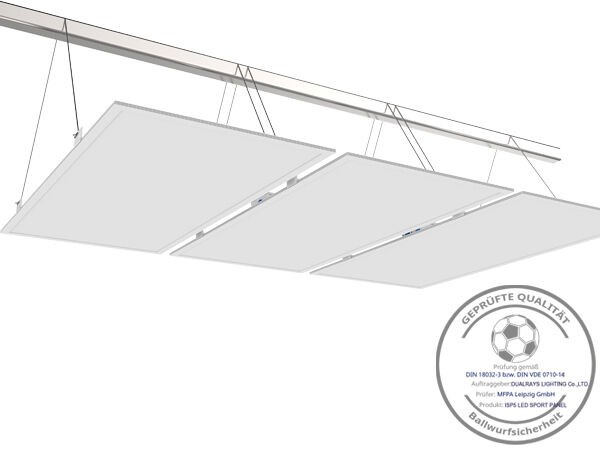 Lumière d'inondation de la série 250W LED de Dualrays F5 pour l'ange multiple d'intérieur et extérieur 1-10V de poutre d'IP66 IK10 obscurcissant