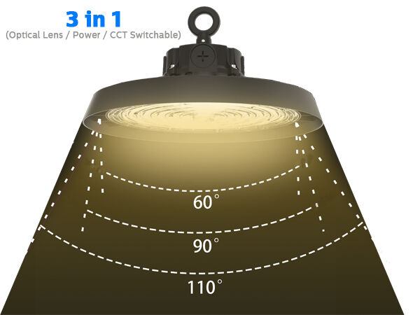 lumière intégrée d'UFO LED de Slim Version de conducteur de 150W HB3 Eco avec 1-10V KNX obscurcissant