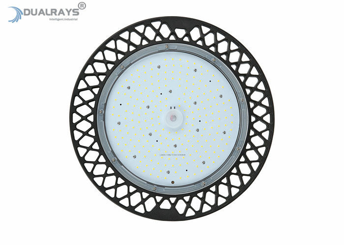 Dissipation thermique élevée industrielle de la lumière IP66 140LPW de baie d'UFO LED excellente pour l'entrepôt