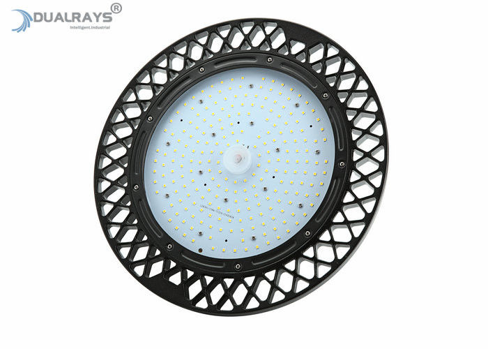 Radiateur optique de circulation d'air du niveau IK10 de preuve de choc lumineux de baie d'UFO LED de lentille d'atelier haut