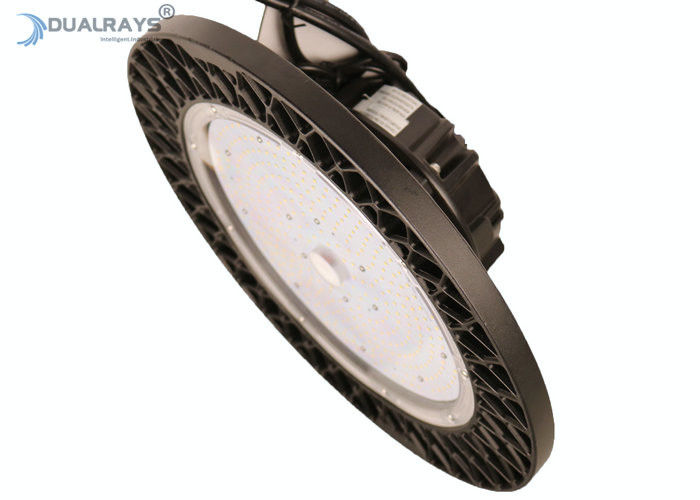 Anti applications élevées d'éclat de la lumière 100W IP65 de baie d'UFO LED de corrosion basses