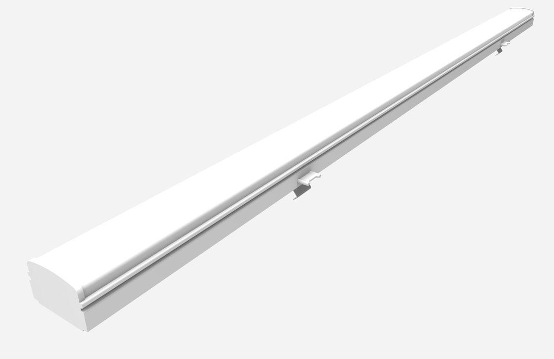 La ligne linéaire universelle PC de la modification LM5 de la lumière 55W de tube mené par 5ft de la version IP65 ne couvrent aucun IR UV Mercury Free