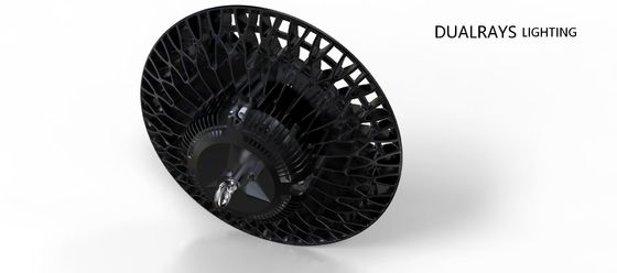 La lumière élevée de baie d'UFO LED de fonction de PFC 150 watts meurent corps d'appareil d'éclairage de fonte d'aluminium
